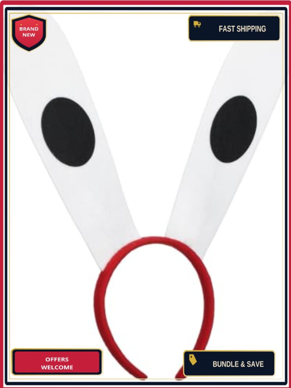 Felt Crab Headband Antenna Eyes Costume Hair Hoop Halloween Party